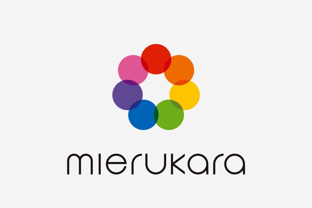 新ブランド「mierukara」ロゴ